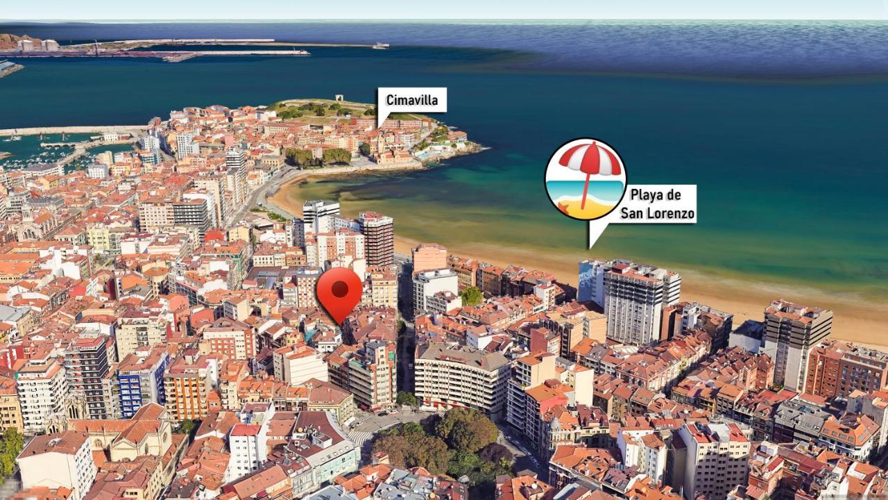 Apartamentos La Gringa Centro Gijon II Obra Nueva Con Posibilidad De Parking Exterior foto